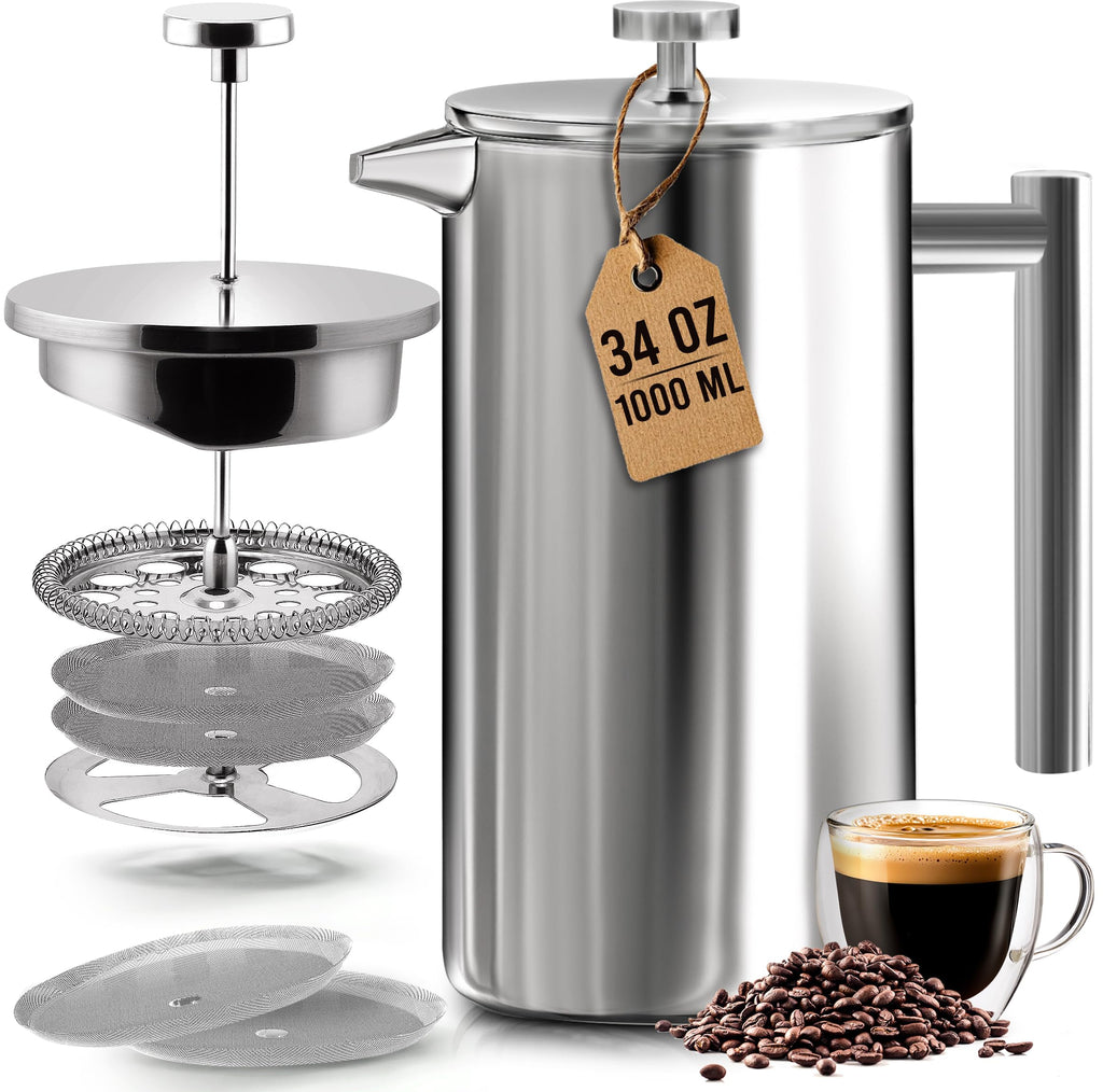 KICHLY 34 OZ French Press