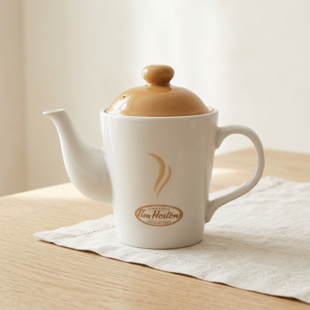 Tea and coffee pot styled for Maison and Mill